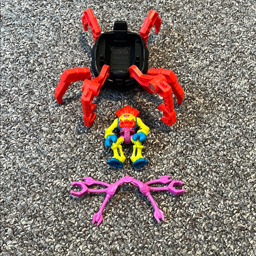 Fisher Price Imaginext Explorer Outer Space Alien Man Ion Crab